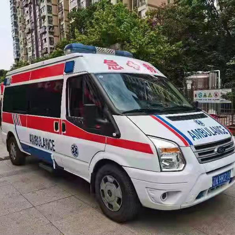 柳城长途救护车护送病人返乡